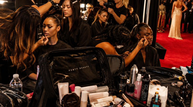 Backstage-prep-with-Fenty-beauty-by-Rihana